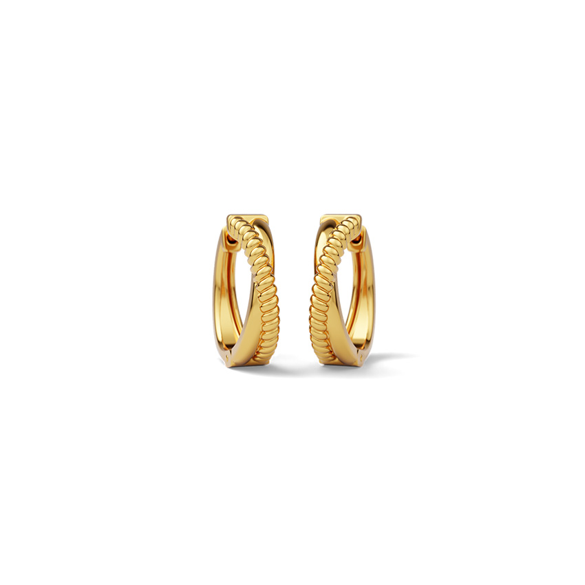 Gold Hoop Earring