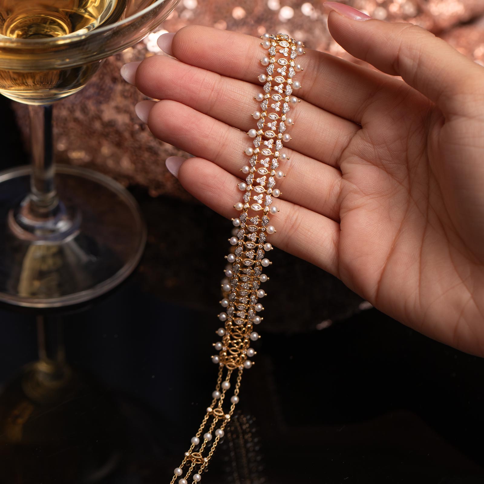 Choker Pearl Necklace